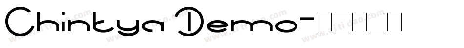 Chintya Demo字体转换
